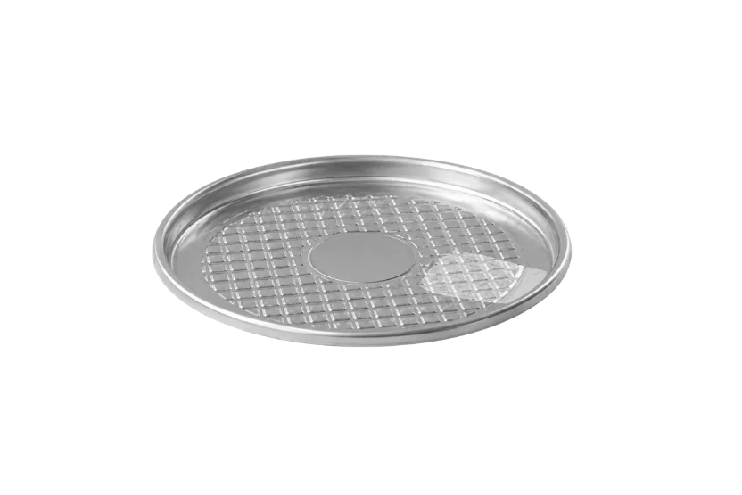 Aluminium peel-off deksel met afpelbare folie